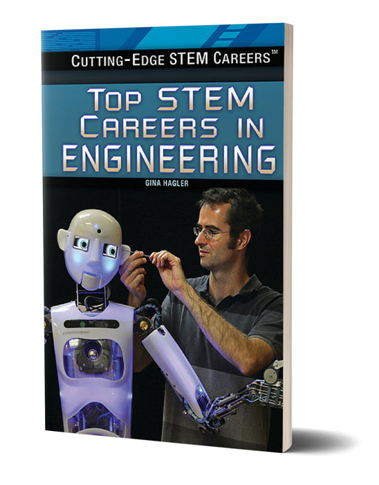 Top Stem Careers in Engineering book cover.